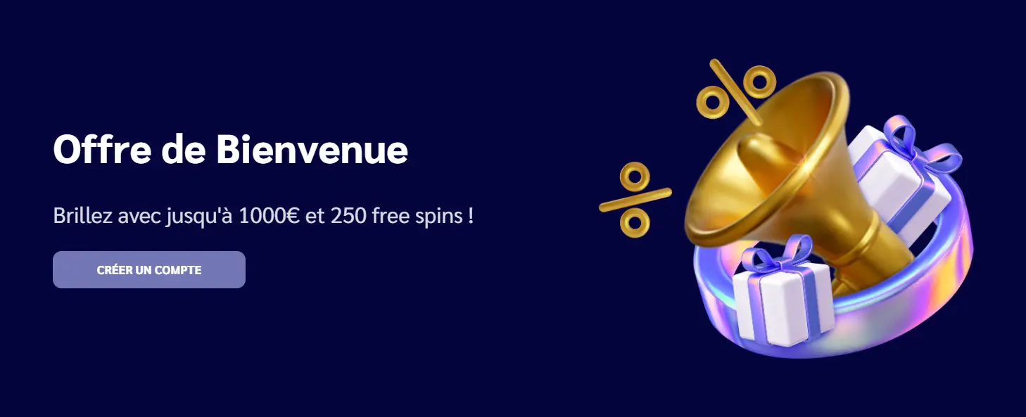 Obtenir le premier bonus